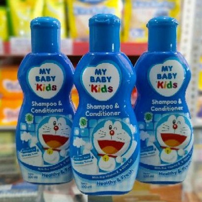 MY BABY KIDS SHAMPOO & CONDITIONER HEALTHY & FRESH 100 ML / SHAMPOO ANAK