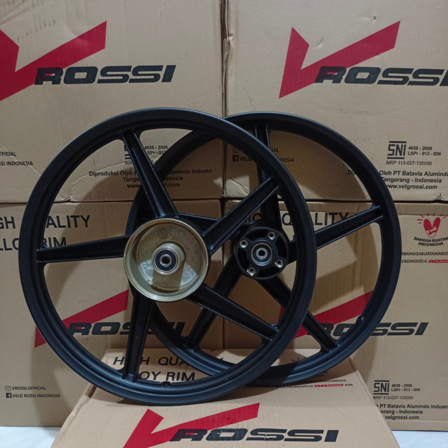 VELG RACING DEPAN BELAKANG VROSSI ZIGEN GOOSE SHOGUN 125 17X140/160