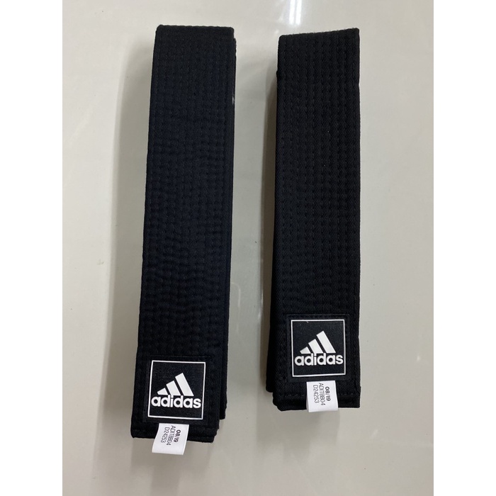 SABUK HITAM TAEKWONDO ADIDAS BLACK BELT