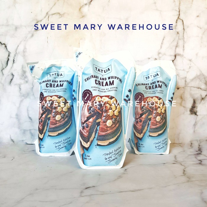

TATUA CULINARY AND WHIPPING CREAM 1 LITER MURAH JKT