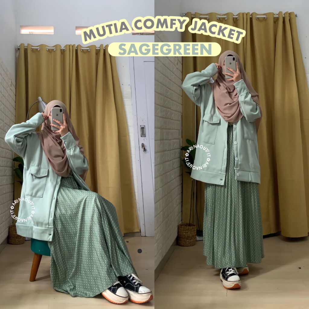 MUTIA COMFY JAKET by Aruna Outfit