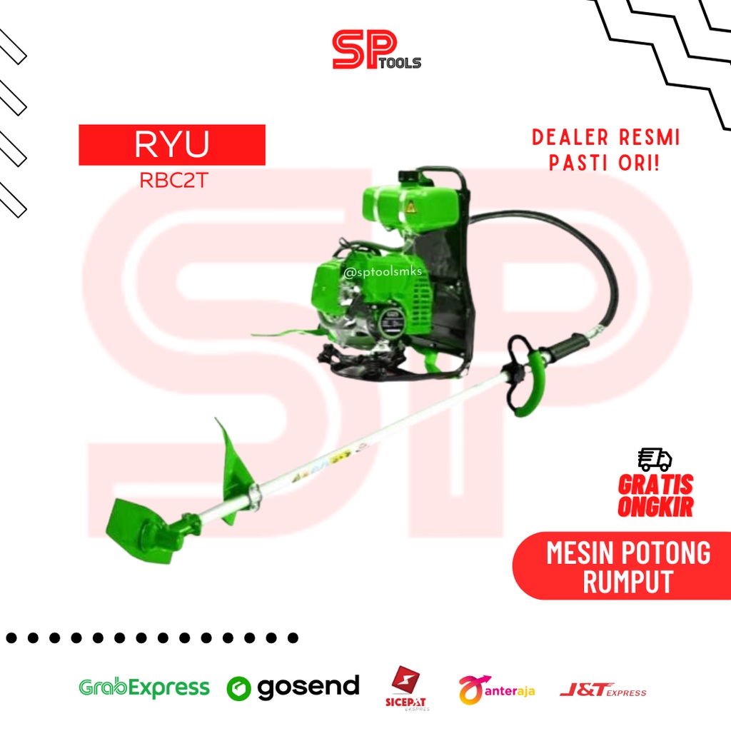 MESIN POTONG PEMOTONG RUMPUT 2 TAK RYU RBC2T RBC 2T / BRUSH CUTTER