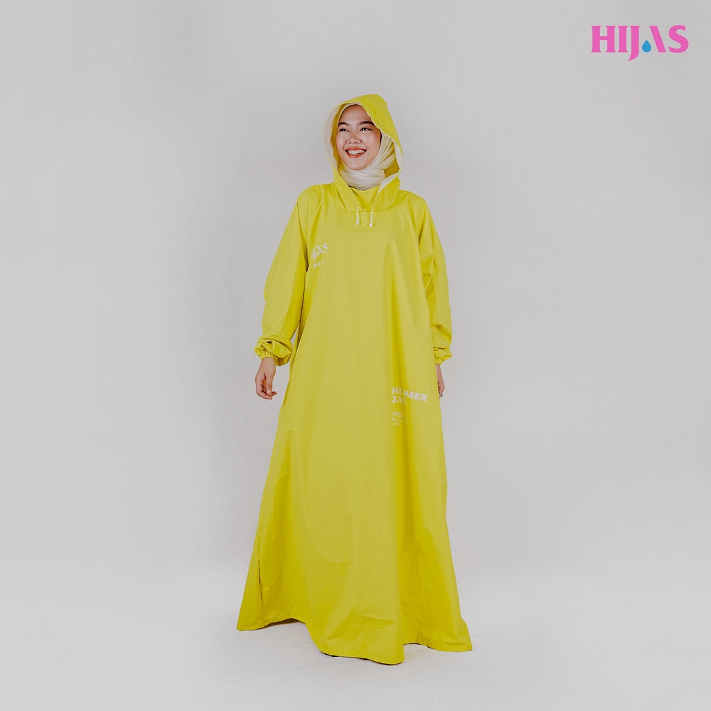 JAS HUJAN HIJAB/JAS HUJAN SYAR'I/JAS HUJAN JUMBO/JAS HUJAN GAMIS/JAS HUJAN WANITA - HIJAS WATERPROOF