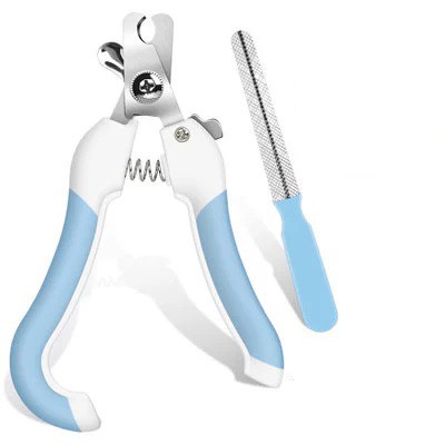 Gunting Kuku  Kucing Anjing Kelinci / Gunting Kuku Binatangn Peliharaan Stainless Steel - 5X - Blue OMHRAPBL