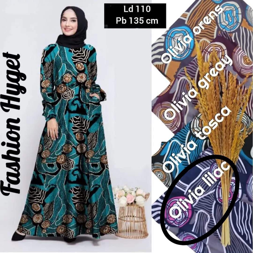conto GAMIS KEKINIAN BUSUI MURAH TEBAL JUMBO /GAMIS MOTIF kekinian 1o/GAMIS JUMBO BAHAN JERSEY/GAMIS