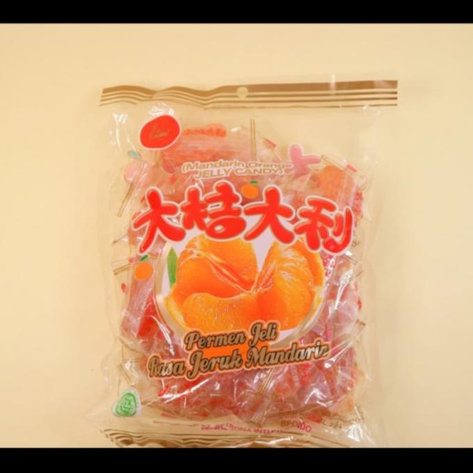 

Mandarin Orange Jelly Candy/ Permen Jeli Jeruk Mandarin/ Manisan Imlek TERMURAH