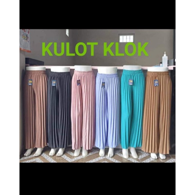 KULOT PLISKET PREMIUM HYGET CELANA PANJANG WANITA PLISKET BESAR