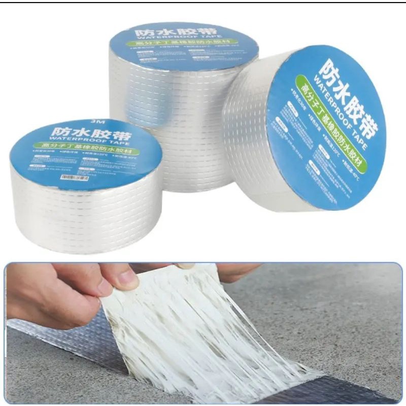 

Lakban Aluminium Tape 5m Tahan Panas Super Kuat