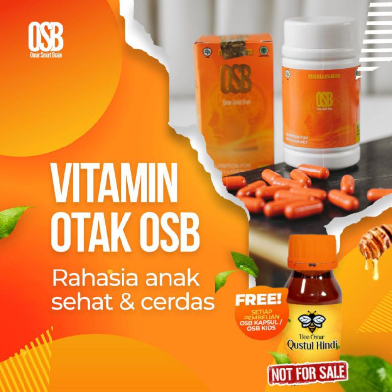 OSB VITAMIN OTAK KECERDASAN ANAK DEWASA MENINGKATKAN DAYA INGAT