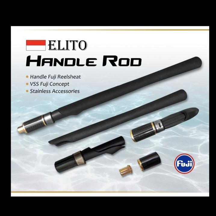 TERMURAH REELSEAT BUSA JORAN SET EVA VSS ELITO FUJI HANDEL ROD 
