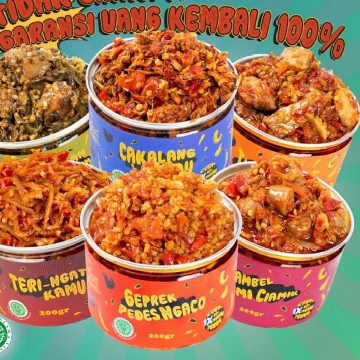 

AVV708 Eat Sambel Sambel Cumi Sambel Teri Tuna Ayam Suwir Eatsambel