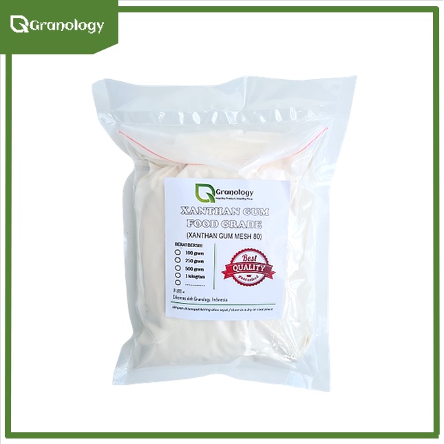 Xanthan Gum Food Grade Mesh 80 (500 gram) by Granology