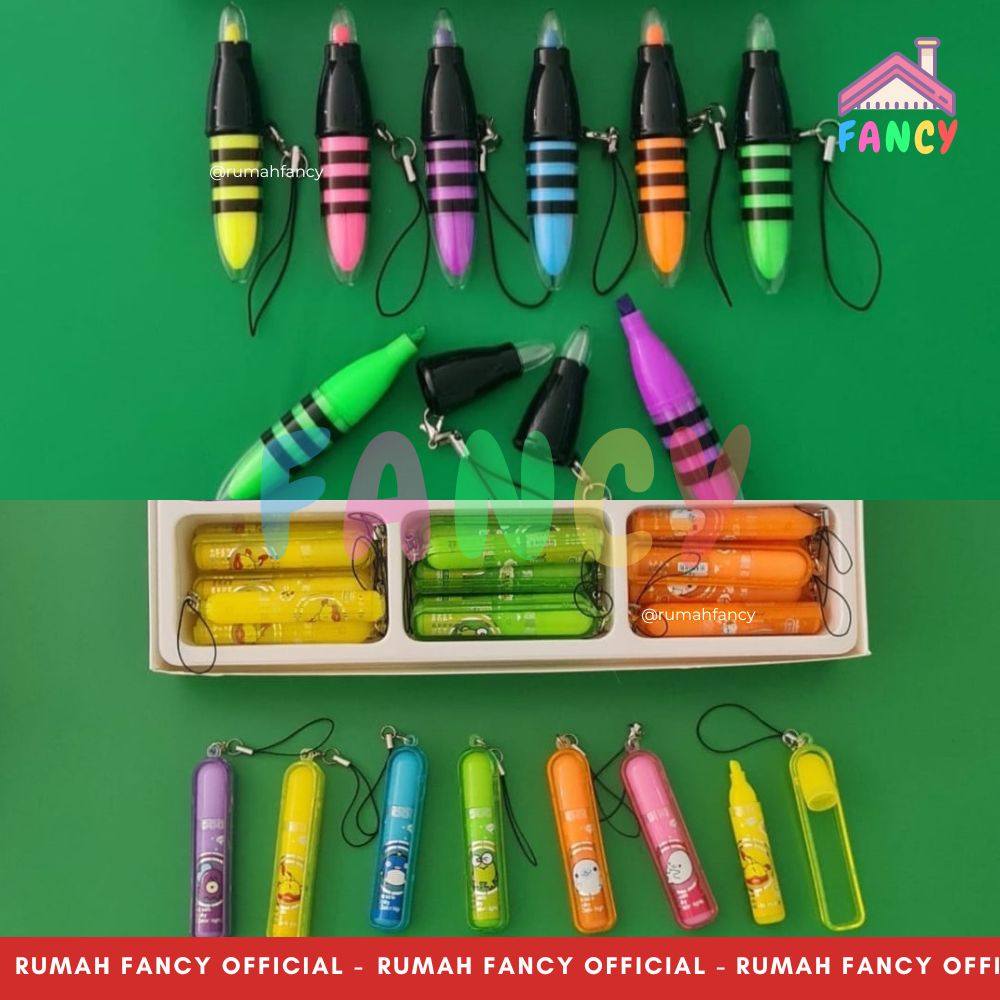 

[1 PCS] Highlighter Pen / Fluorescent Pen / Stabilo Tizo TF 610 Neon / TF 616 LEBAH
