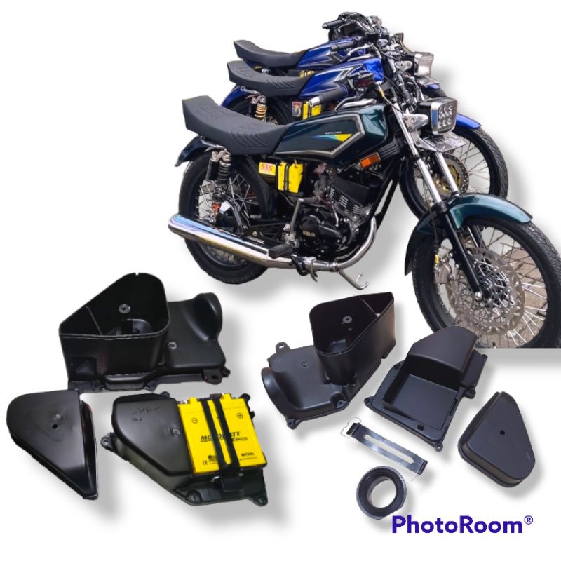 BOX FILTER RX KING FULL SET AKI 5 BAGIAN RUMAH FILTER RX KING PLUS KARET SABUK