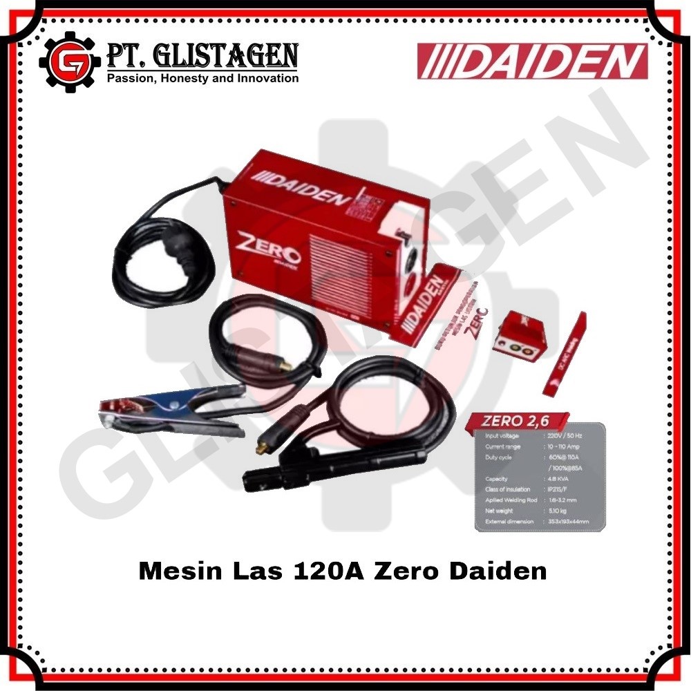 Travo Las Inverter Listrik Daiden ZERO 120