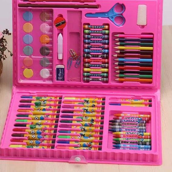 

케 Crayon set / pensil warna 86pcs Special!
