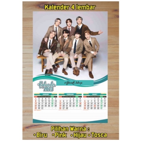 

KALENDER CUSTOM A3+ ISI 4 LEMBAR ( 1 LEMBAR ADA 3 BULAN )