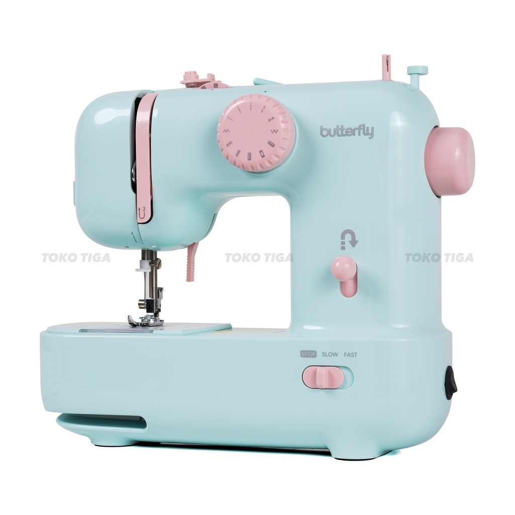 Mesin Jahit Mini BUTTERFLY M21 / M-21 Portable Multifungsi