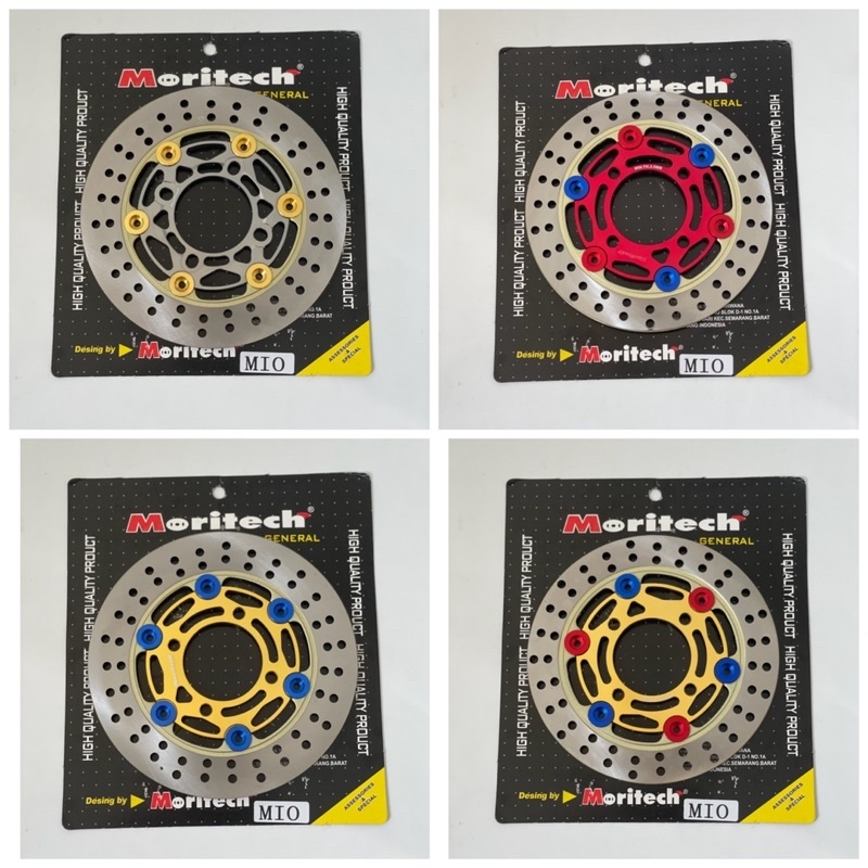 PIRINGAN DISC CAKRAM DEPAN FLOATING MORITECH CAKRAM DEPAN UK STANDAR 200MM MIO XEON MIO SPORTY MIO SOUL