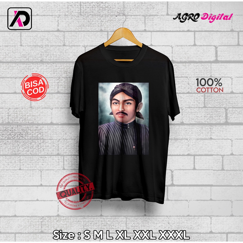 Kaos Custom Sunan Kalijaga | Kaos Distro (Bisa Desain Sesukamu)