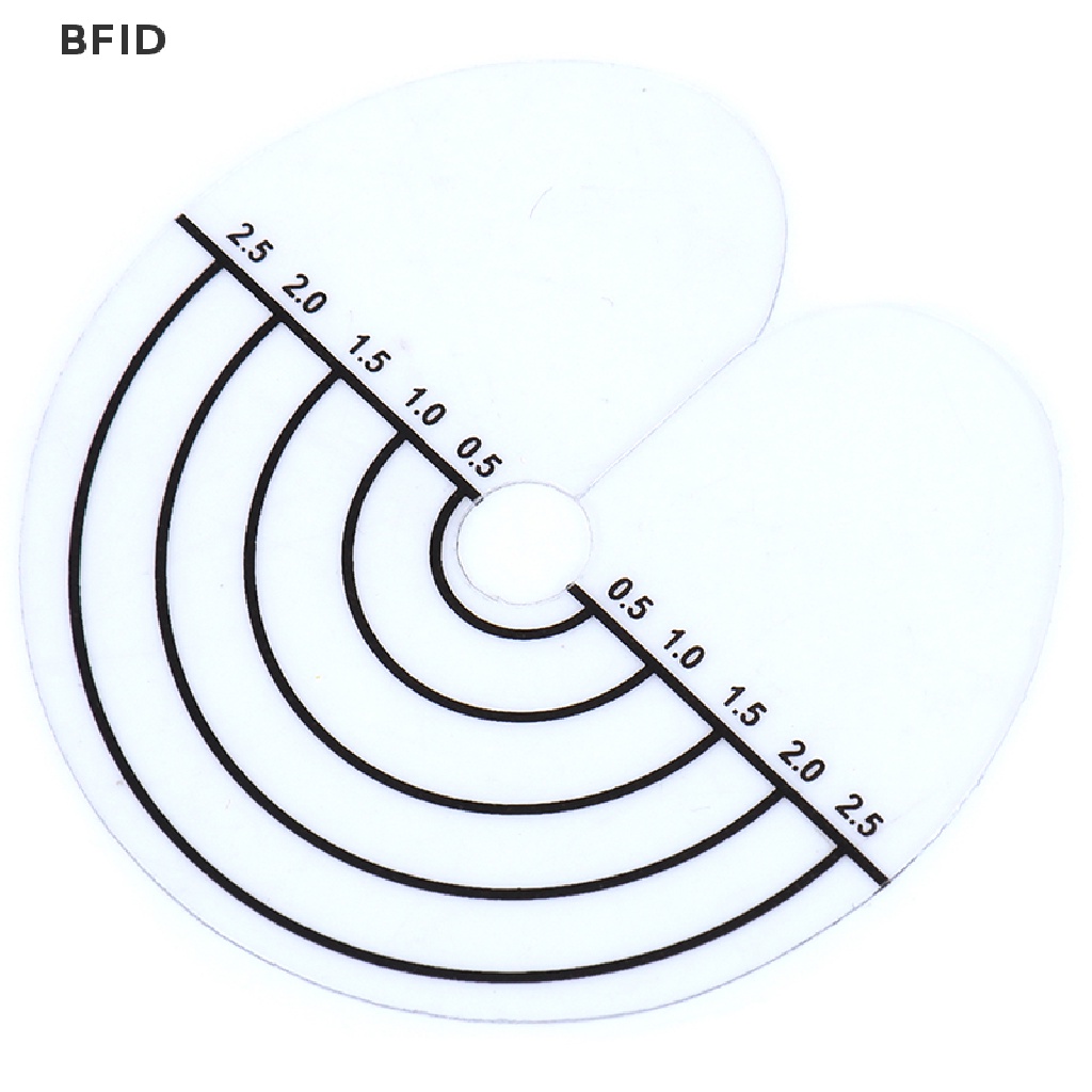 [BFID] 50pcs/lot Pelindung Panas Perisai Kera Tip Rambut Ekstensi Salon Dengan Skala [ID]