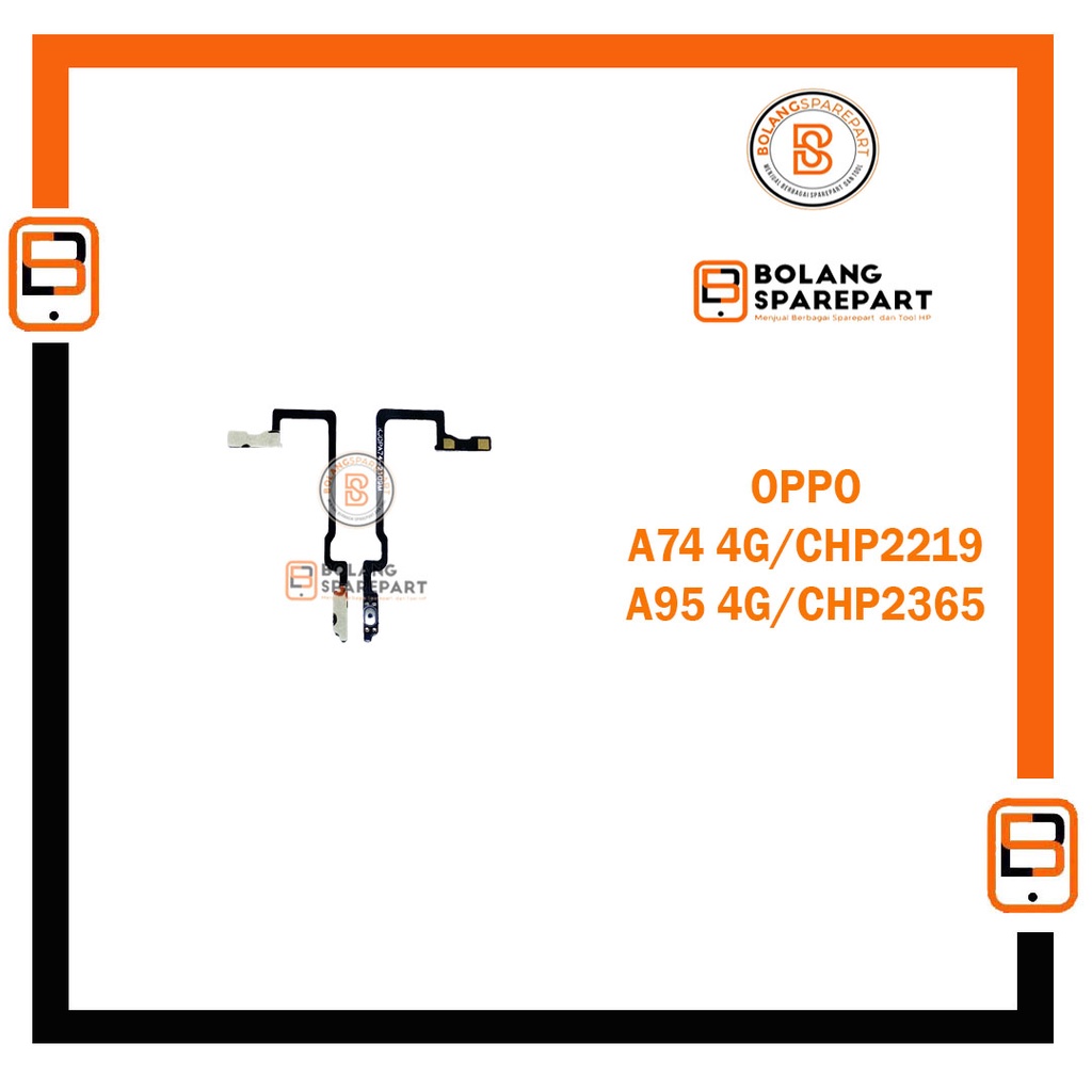 FLEXIBLE FLEXIBEL ON OFF OPPO A74 4G / A95 4G / REALME 8 PRO