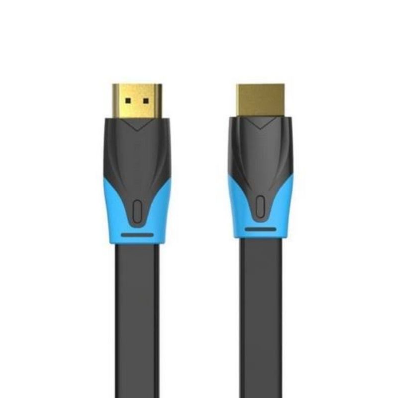 VENTION B02 KABEL HDMI MALE TO MALE FLAT VERSI 1.4B 1.5 METER FULL HD HIGH QUALITY