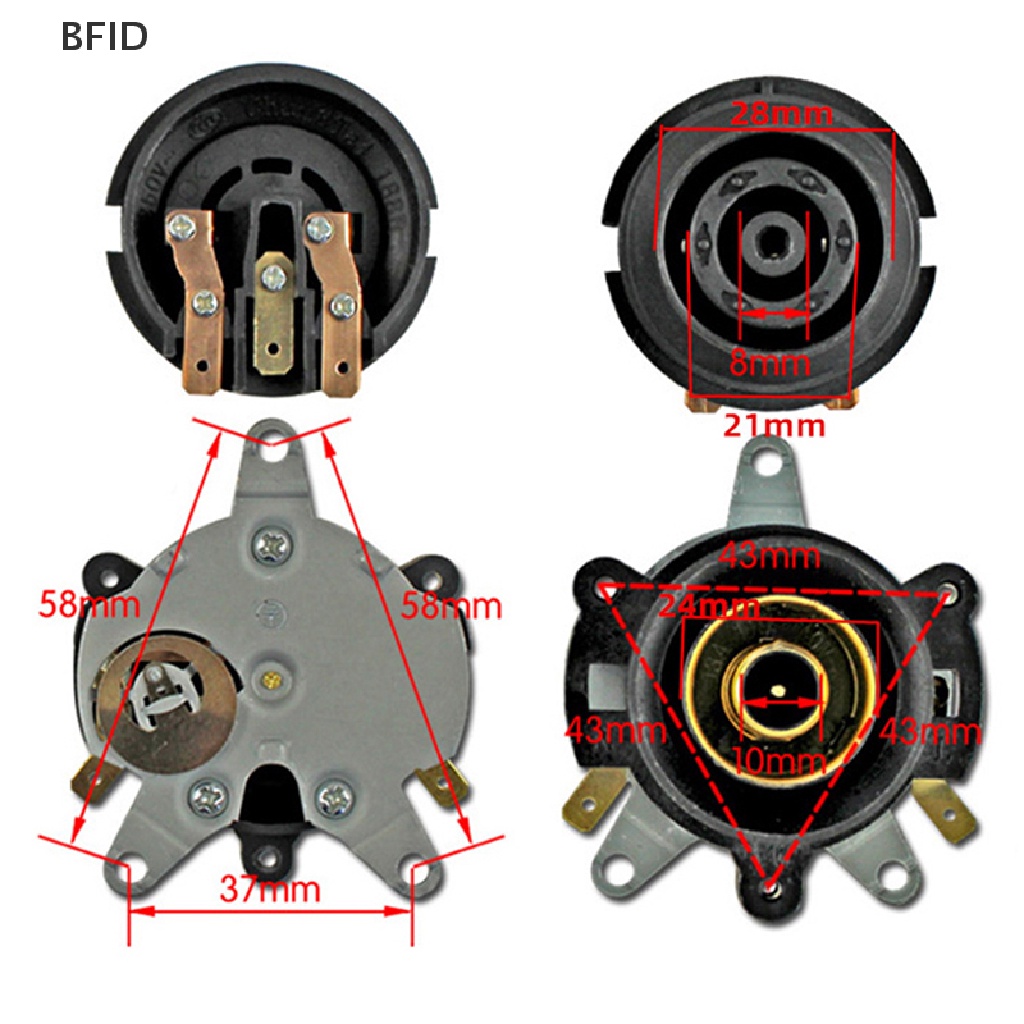 [BFID] 1set Ketel Listrik Aksesori Coupler Kualitas Tinggi Ketel Listrik Aksesoris Kontrol Suhu Connecg Soket Dari Dasar Atas Dan Bawah Dari Ketel Listrik [ID]