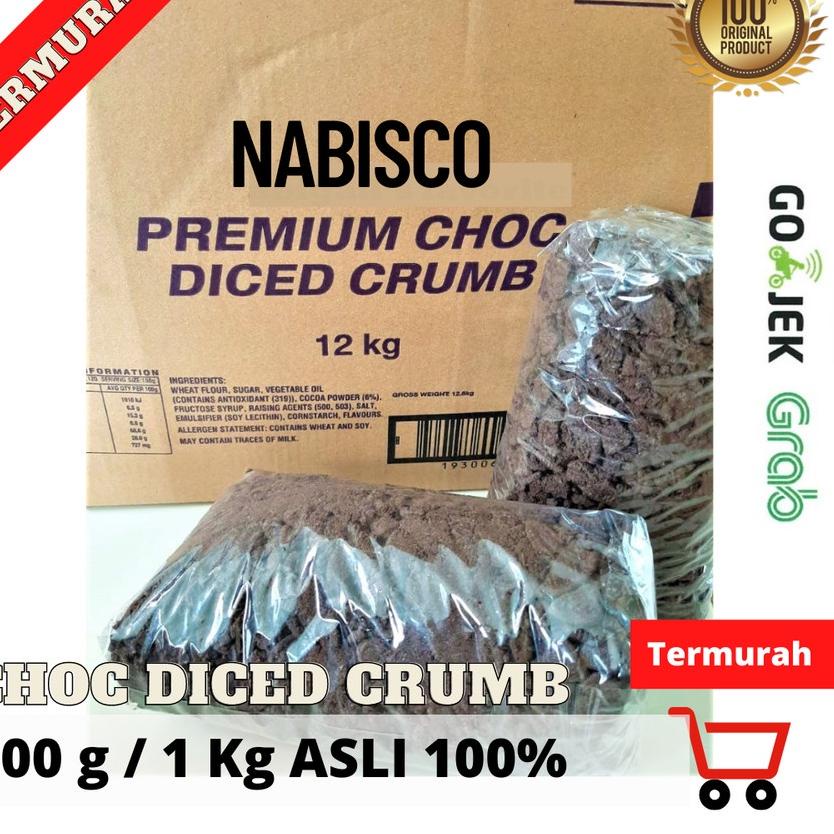 

codeG1s6R Choc Diced Crumb Asli | Cookies Hitam Kasar Asli 500 g / 1 kg Repack