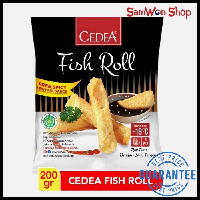 

CEDEA FISH ROLL 200 GR - IKAN GULUNG FROZEN FOOD LEZAT BERMUTU