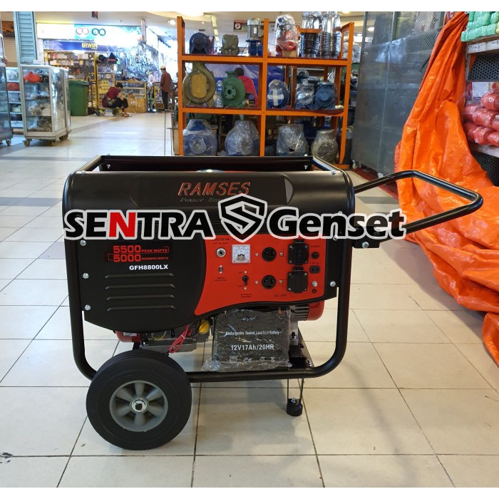 GENSET GAMBINO 5500 WATT. GENSET 5000 WATT. GAMBINO GFH 8800 LX