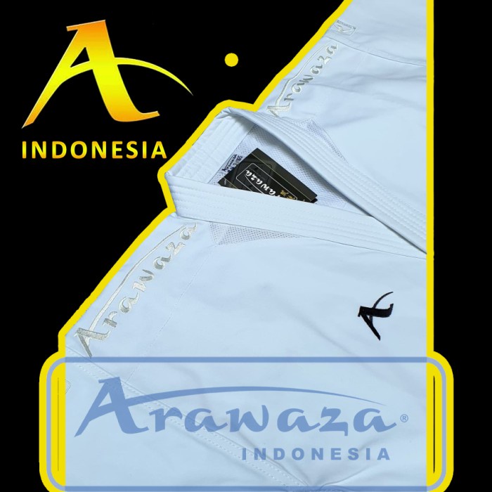 KARATEGI ARAWAZA BLACK DIAMOND WKF APPROVED UNTUK KATA 100 %ORIGINAL