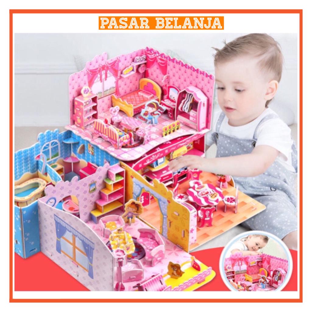 Puzzle Ukuran Besar P930259 Mainan Puzzle Anak DIY 3D