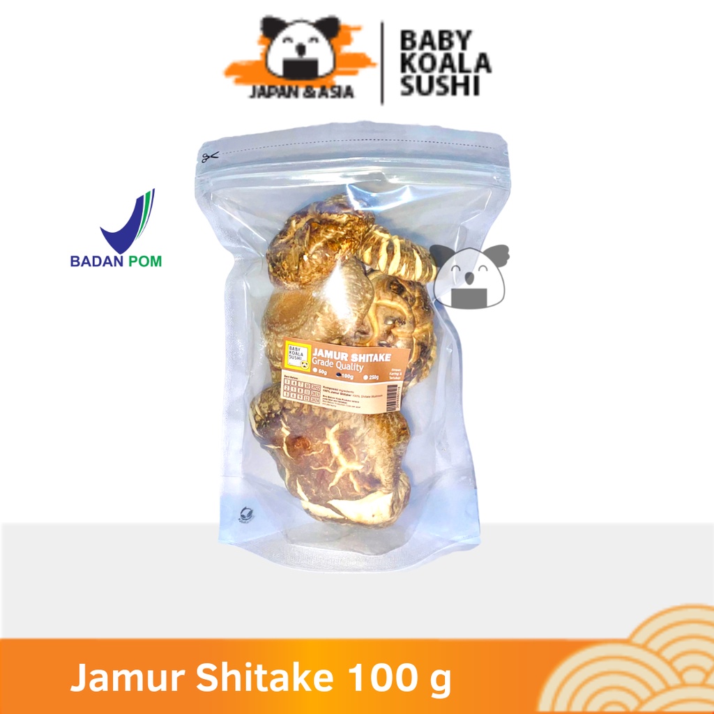 JAMUR SHITAKE KERING Hioko Mushroom 100 g │ XiangGu Import.