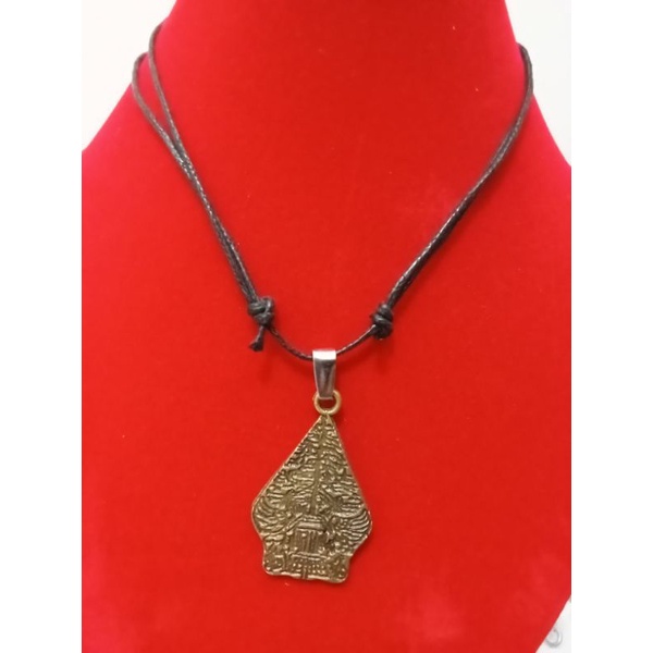 Kalung Tali Liontin Wayang Gunungan