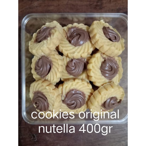 Kue Cookies Keju Nutella Original Messes Lebaran Hampers Hari Raya Coolies Kue Kering