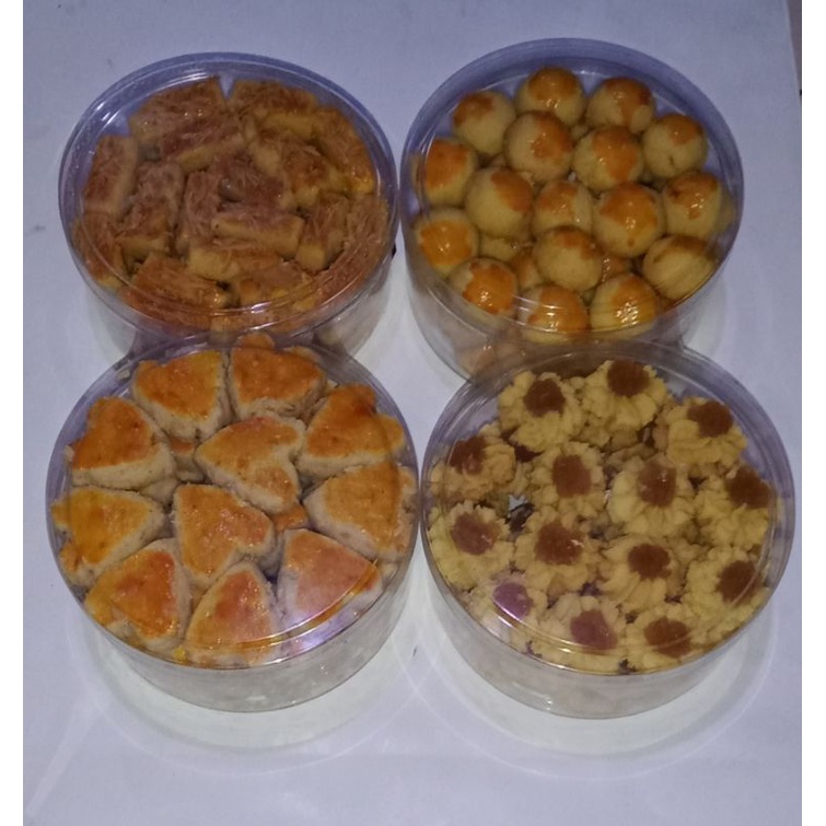 

aneka kue nastar (bulat, kastangel, semprit, putri salju, pastel, kacang)