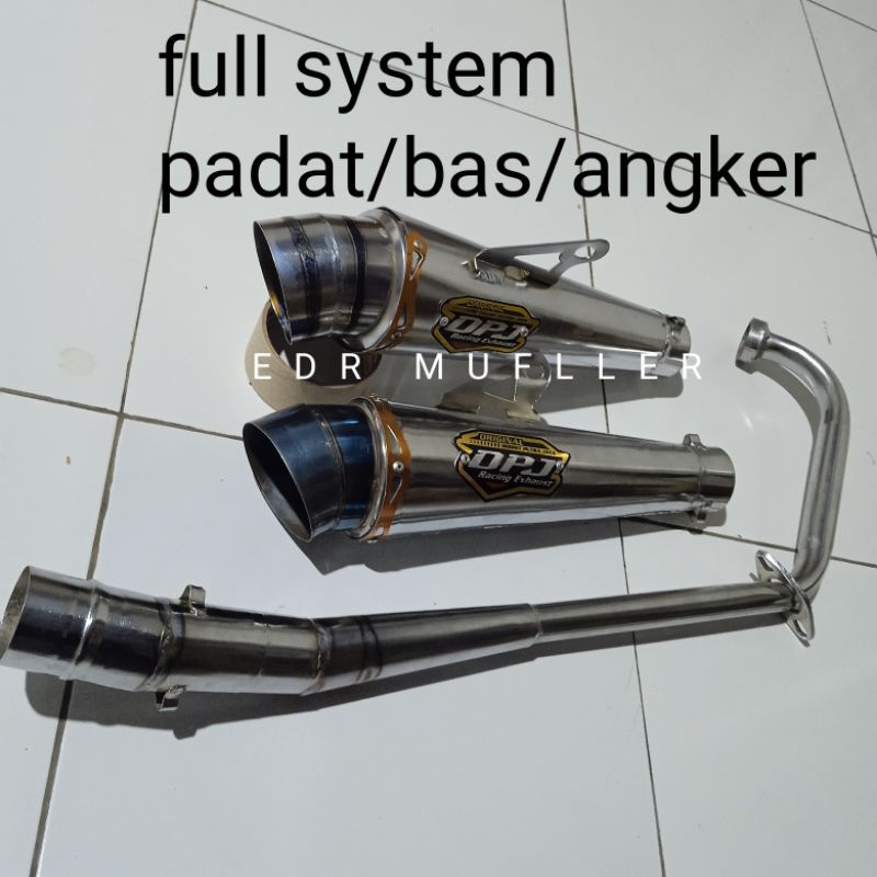 Knalpot DPJ Racing JUPITER MX NEW JUPITER MX OLD SATRIA FU