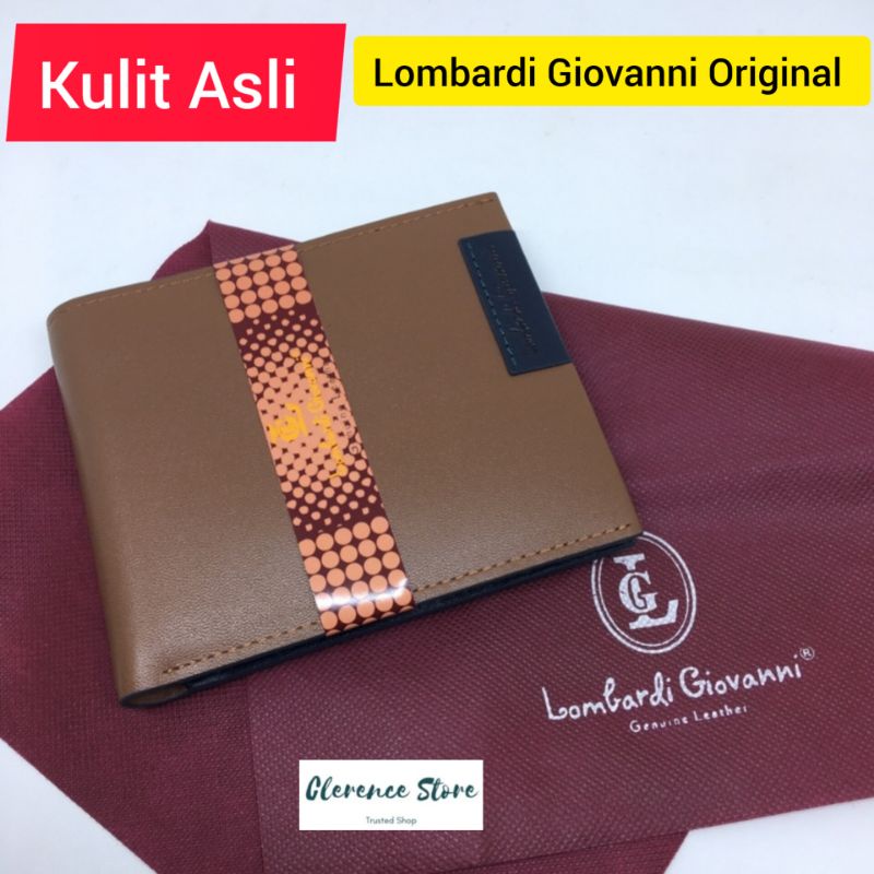 PROMO Dompet Pria Kulit Asli-Dompet Lombardi Giovanni Original 3672