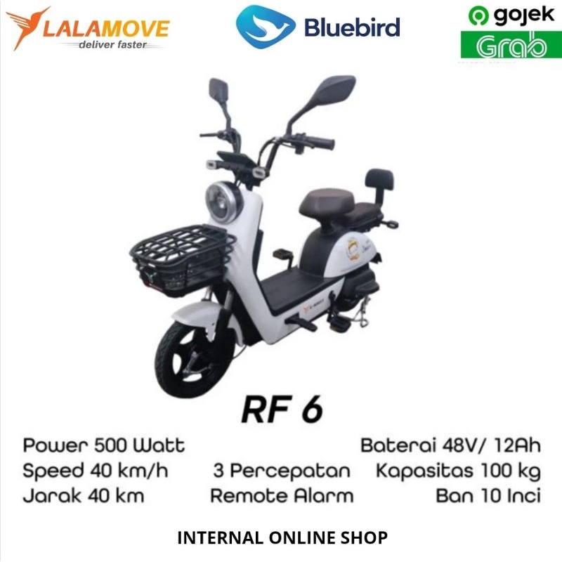 Sepeda Listrik Uwinfly Redfish RF6 Garansi Resmi