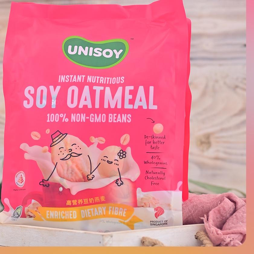 

✈ Unisoy - Organic Soy Oatmeal 320 g ( 8 Sachets @ 40 g) | Instant Oats ✴