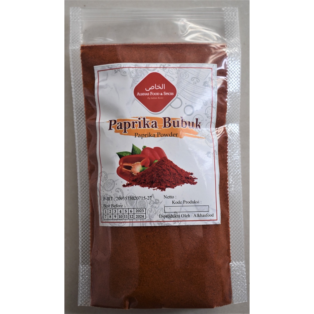 

Paprika Bubuk Asli (Paprika bubuk manis)