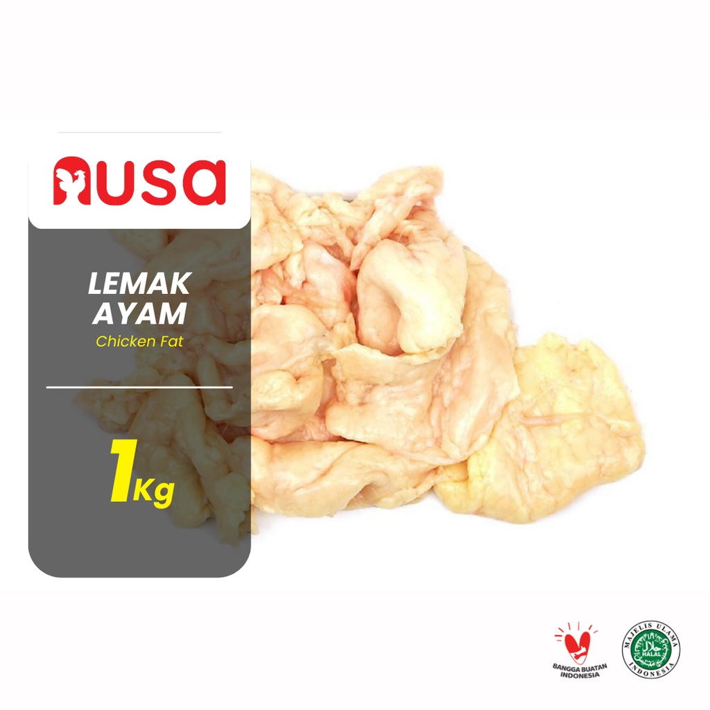 

Lemak Ayam - 1 kg (Frozen)