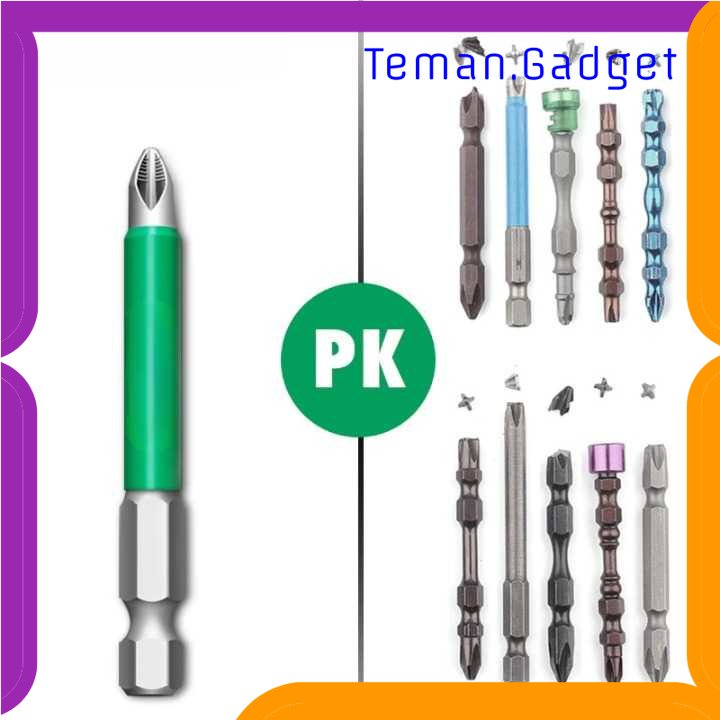 TG-PKK Kepala Mata Obeng Magnetic Screwdriver Bit 6 PCS - GN006