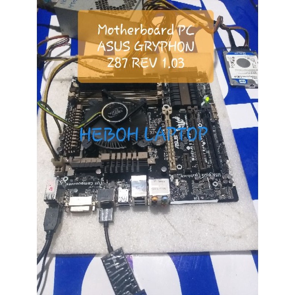 asus Z87 Ghryphon Motherboard PC rakitan super