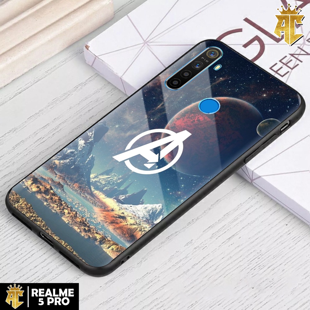 Case Realme 5 Pro - Casing Realme 5 Pro Terbaru 2021 AERO CASE [ AVG ] Silikon Realme 5 Pro -  Case 