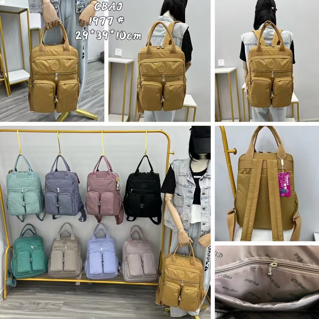 Tas Ransel Laptop Chibao Besar Korea Remaja Sekolah Kuliah Wanita Backpack Terbaru 2023 Tas Fashion Original 1977