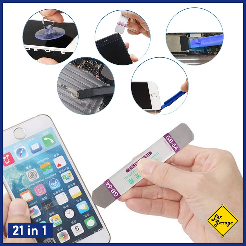 Obeng HP Full Set Alat Service Servis Reparasi HP Laptop