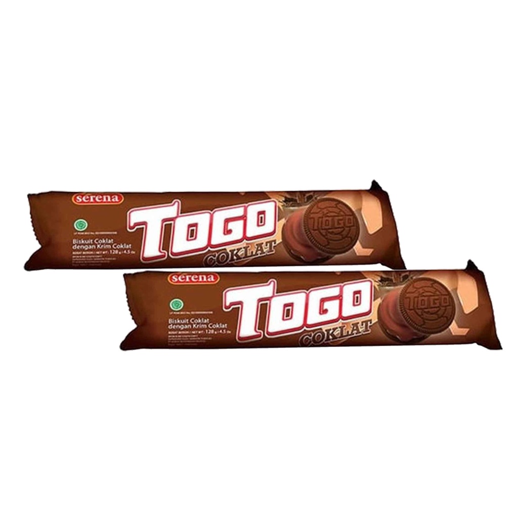 Togo Serena/ Biskuit Chocolate/ Krim Cokelat/128g