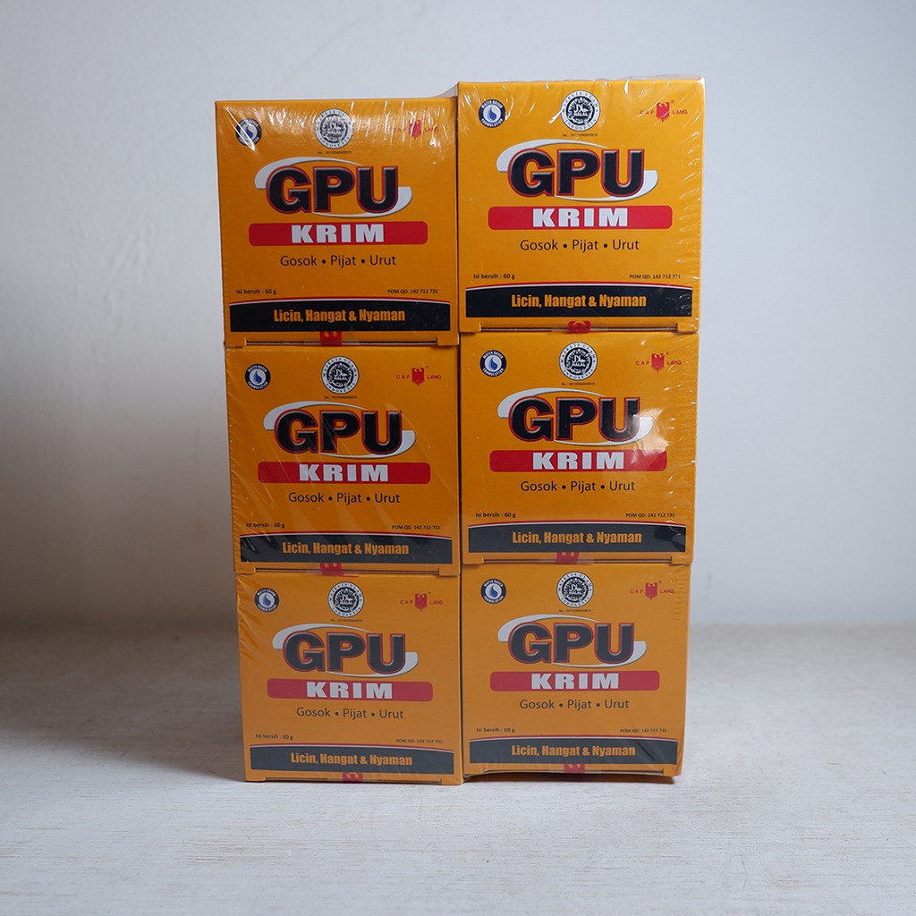 Caplang GPU Krim Sereh 60gr, 150gr, 250gr